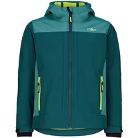 CMP Jacket Fix Hood Kinder Softshell Jacke, alpine-lichen, 164