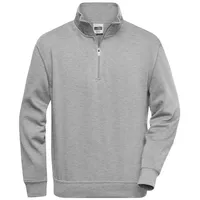 James & Nicholson Half-Zip-Sweatshirt JN831" - James & Nicholson
