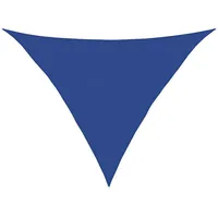 VidaXL Sonnensegel 160 g/m2 Dreieckig Blau 5x5x6 m hdpe