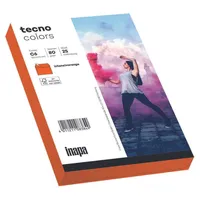 TECNO Briefumschläge colors DIN C6 ohne Fenster intensivorange haftklebend