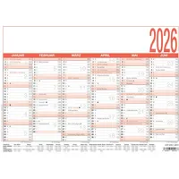Zettler Arbeitstagekalender A4 29,7x21cm 2026