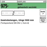 Industrial Quality Supplies DIN 975 Gewindestange VG M3x1000 Stahl