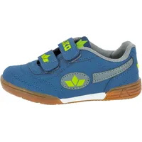 LICO Bernie V Hallenschuhe, Marine Grau Lemon, 32 EU