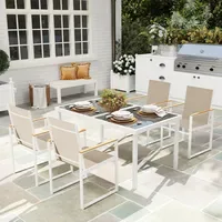 Outsunny Sitzgruppe 5 tlg.