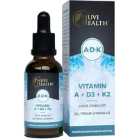 Nuvi Health Vitamin A + D3 K2 Tropfen 50