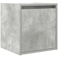 VidaXL Wand-Nachttisch Betongrau 38x34x40 cm