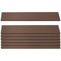 MCW 7er Set Latten Für WPC-Sichtschutz Savoie Bretter Windschutz