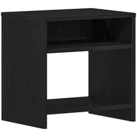 VidaXL Nachttisch Schwarz Eichen-Optik 40x30x40 cm Holzwerkstoff