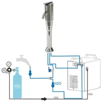 BieTal Sprudel Tafelwasseranlage BT-25U Schanksäule G68 ohne Filteranlage
