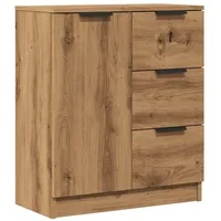 VidaXL Sideboard Artisan-Eiche 60x30x70 cm Holzwerkstoff