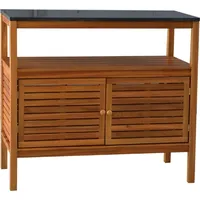 Dehner Schrank Southampton, ca. B100/H90/T50 cm, Hellbraun