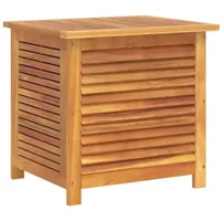 VidaXL Gartenbox mit Lüftungsschlitzen 60x50x56 cm Massivholz Akazie