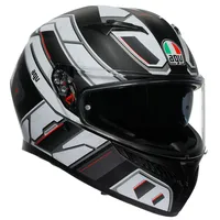 AGV K3 Rivia Matt Schwarz/Weiß/Rot M
