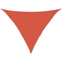 VidaXL Sonnensegel 160 g/m2 Terracotta-Rot 3x3x4,2 m HDPE