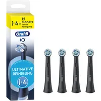 Oral-B iO Ultimative Reinigung Aufsteckbürste schwarz 4 St.