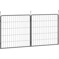 PawHut Erweiterung für Freigehege, Stahl,