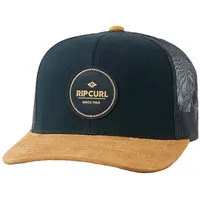 Rip Curl Routine Curve Trucker Cap 2025 black/tan