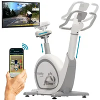 Skandika Ergometer Abisko Weltneuheit | Premium EMS-Widerstand, Smarter Heimtrainer