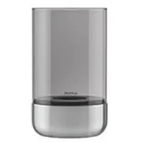 BLOMUS Windlicht Calma Ø 12 cm Edelstahl Silber M