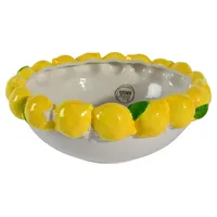 Kaemingk Schüssel CITRI, Ø 30 cm - Gelb -