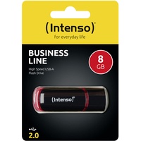 Intenso Business Line 8GB schwarz/rot