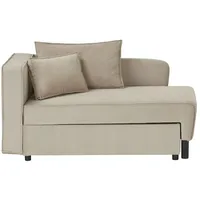 Deinbett Recamiere Romaja ¦ beige ¦ Maße (cm): B: