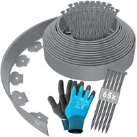 Kesser KESSER® Flexible Rasenkante aus Kunststoff Länge 10m Höhe