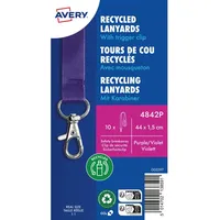 Avery Zweckform Lanyards lila 10 St.
