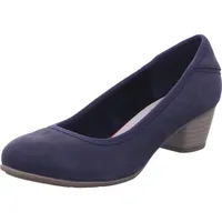 S.Oliver Pumps Kleiner Absatz Elegant, Blau 38 EU -