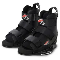 F2 Wakeboard Bindung Team Boot Bindung Wake L/XL Schwarz