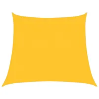 VidaXL - Sonnensegel 160 g/m2 Trapezform Gelb 4/5x4 m