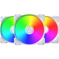 Montech Lüfter, 3er Pack HP140 ARGB PWM 140mm, Weiß