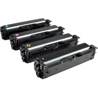 W&P 4 Alternativ Toner ersetzt Lexmark 20N2X Multipack KCMY