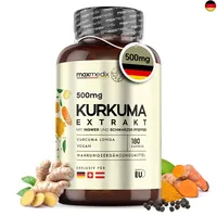 WeightWorld Kurkuma Extrakt Kapseln - 500mg Curcuma Extrakt -