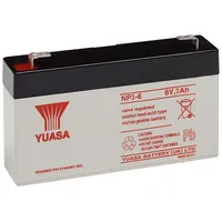 YUASA NP3-6 3Ah 6V Bleiakku / AGM
