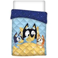 Aymax Bluey Kinderdecke Tagesdecke 200x140 cm, – Weiche Decke