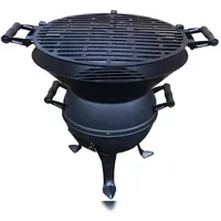 J.W. Grillfass schwarz