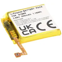 AccuCell Akku passend für Google Pixel Watch 3, Li-Polymer,