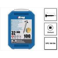 Kreg Pocket-Hole Linsenkopfschraube 32 mm 500 Stk ( SML-C125-500