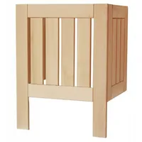 Sentiotec - Ofenschutzgitter Prestige Linde Schutzgeländer für Saunaofen 57x48x76