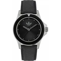Adidas Aofh23 44 Mm Uhr - Black / Silver