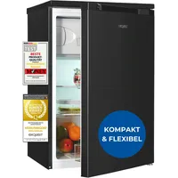 GGV Exquisit Exquisit Kühlschrank mit Gefrierfach, 107 Liter, 4-Sterne-Gefrierfach,