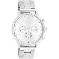 Oozoo Timepieces silber groß (ca. 42mm) | Gr.: onesize