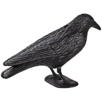 Kestek - Vogelscheuche Rabe Krähe 35x19x13cm Vogelabwehr Vogel Tauben