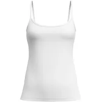 CALIDA Essential Cotton Spaghetti Top weiß, Baumwolle, Small Damen,