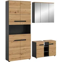 Xonox.home Canu 3-tlg. Artisan Eiche/Grau