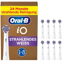 Oral-B iO Strahlendes Weiss, Original Aufsteckbürsten für elektrische Oral-B