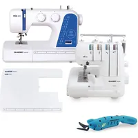 Glaeser home Nähmaschine GLAESERhome Kreativ Advanced-Bundle, ol50 + mia300