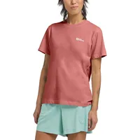 Jack Wolfskin Essential Kurzarm-t-shirt - Mineral Red - XL