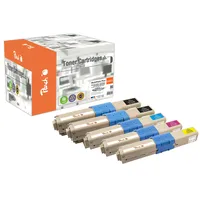 Peach Spar Pack Plus Tonermodule ersetzt OKI 44973533-6